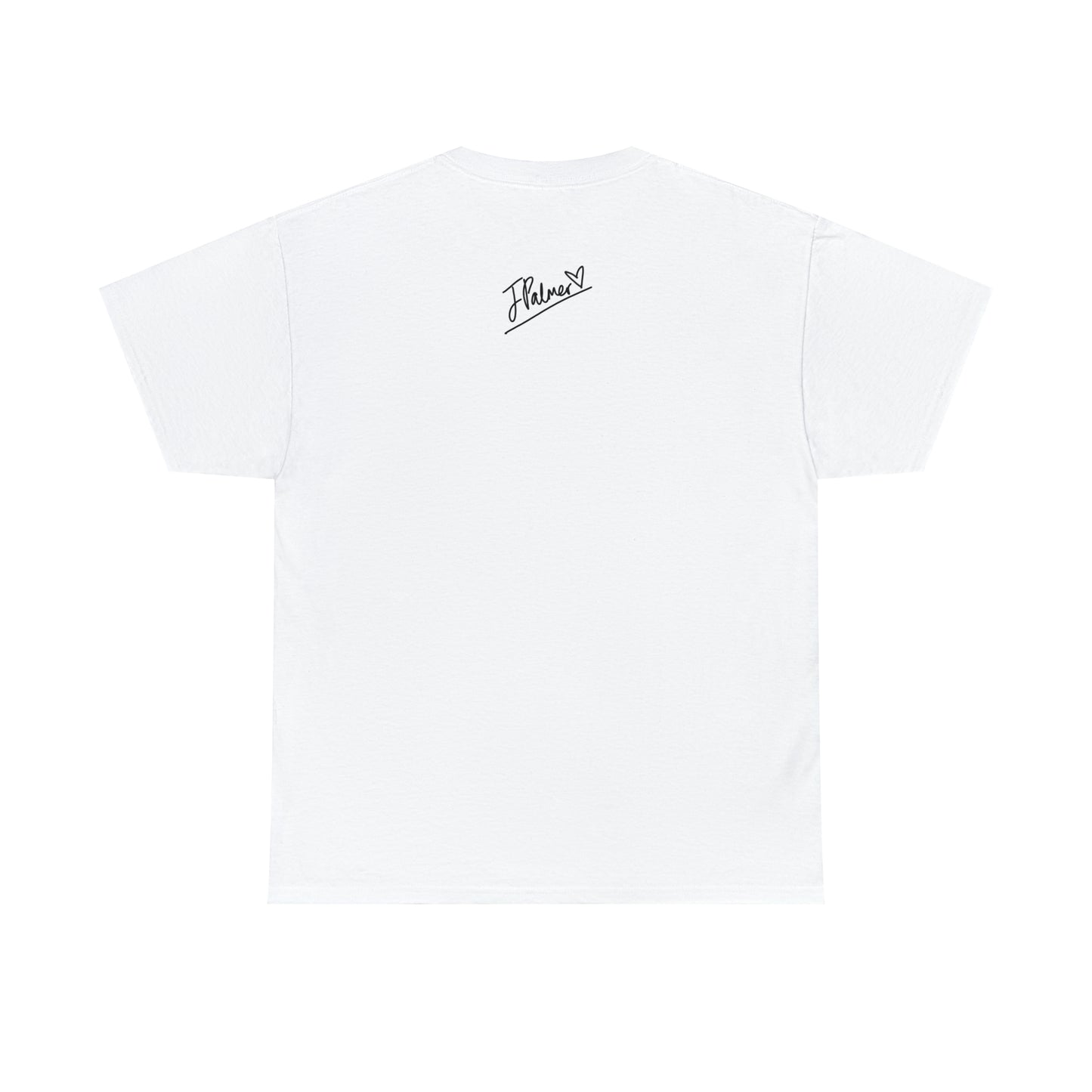 back of Coco Love T Shirt | Artist designed cat T-shirt | Jaya Palmer Art