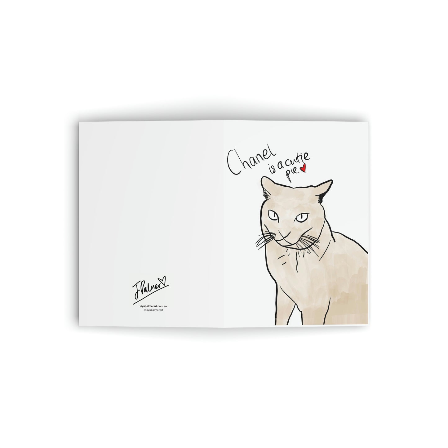 Chanel is a Cutie Pie | Greeting Card