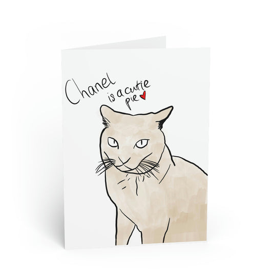 Chanel is a Cutie Pie | Greeting Card