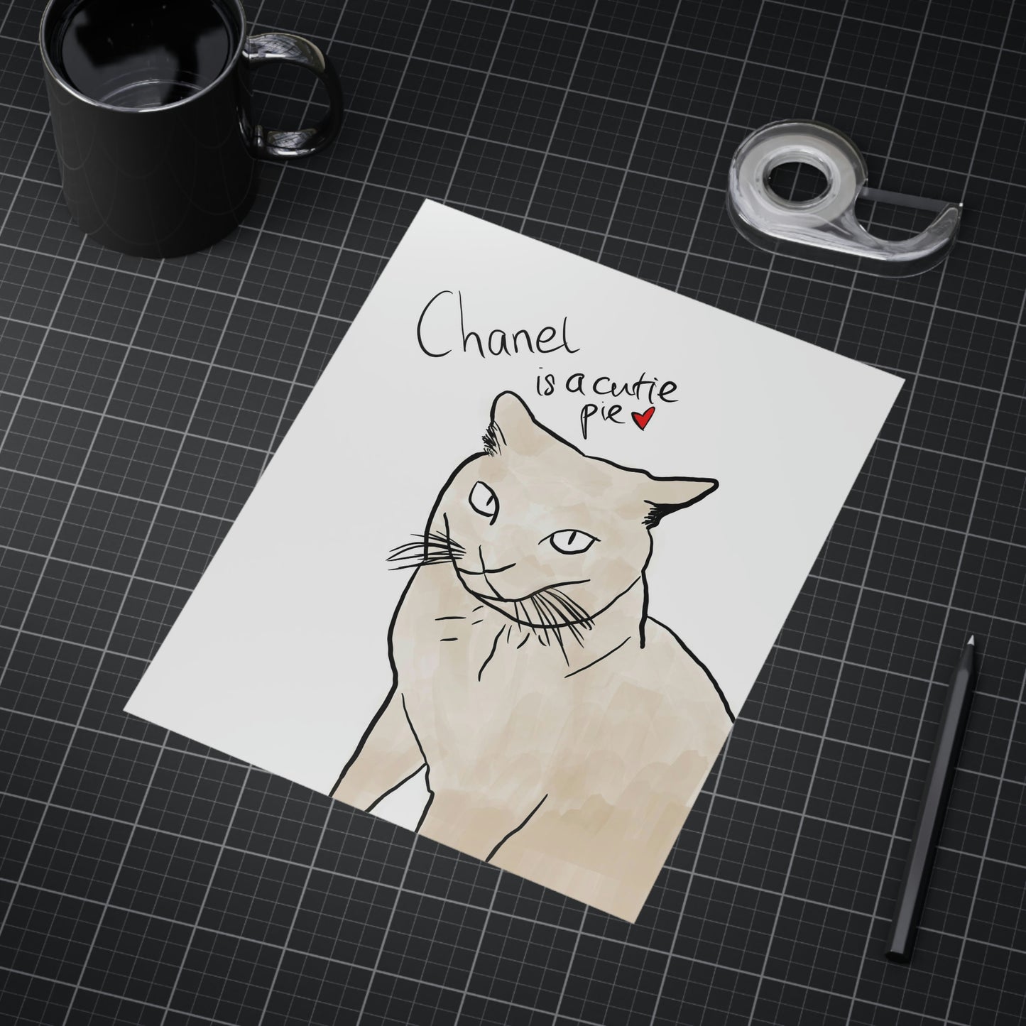 Chanel is a Cutie Pie | Poster