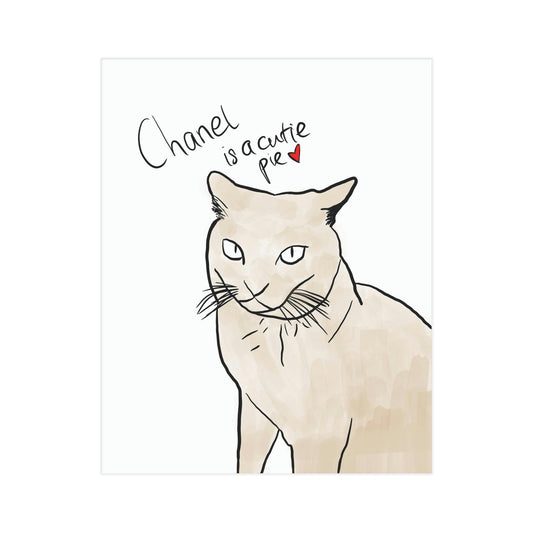 Chanel is a Cutie Pie | Poster