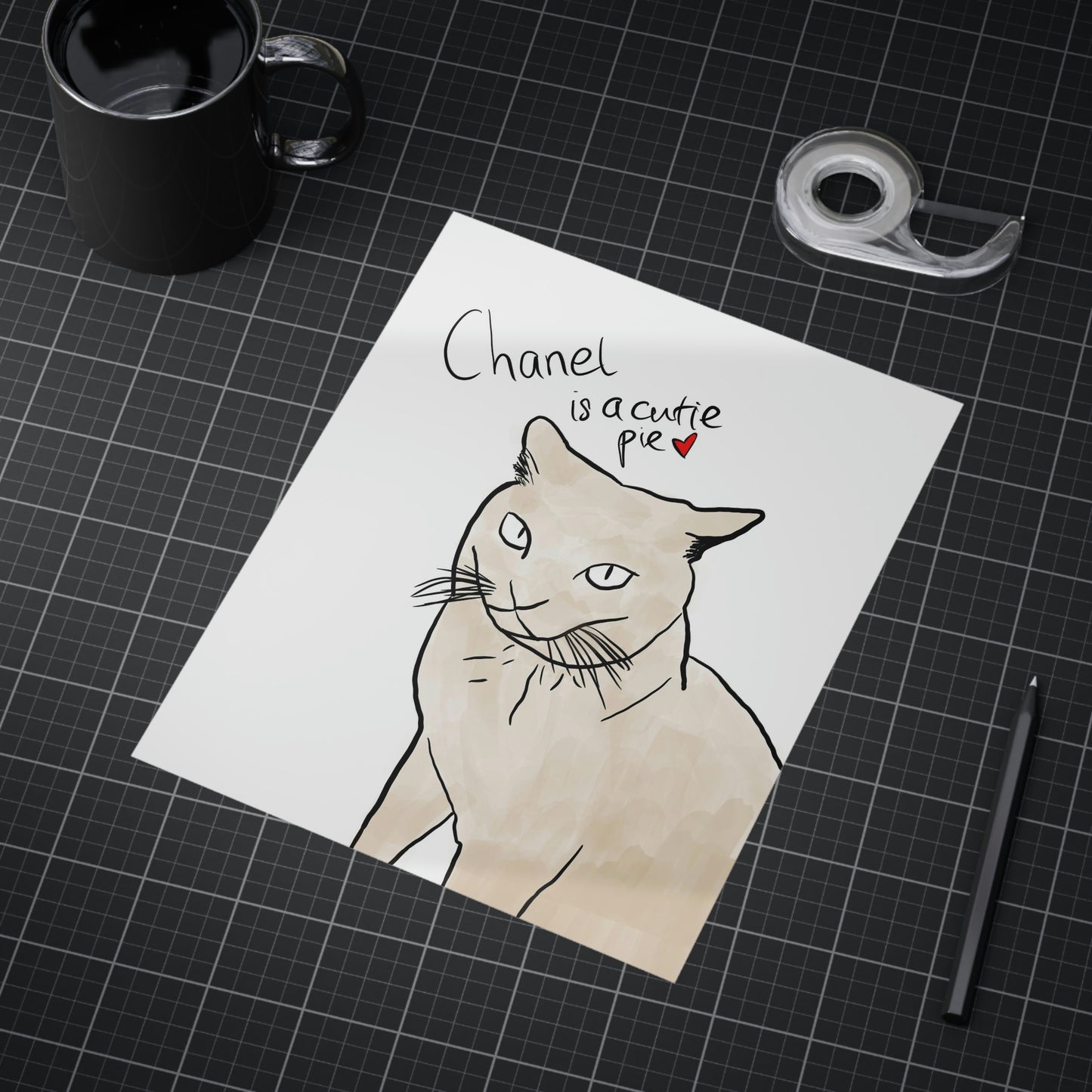 Chanel is a Cutie Pie | Poster