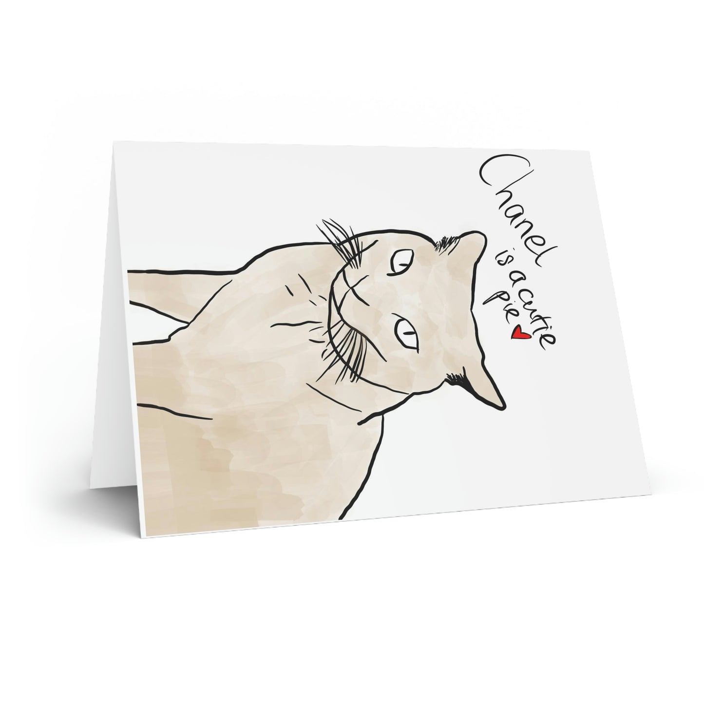 Chanel is a Cutie Pie | Greeting Card
