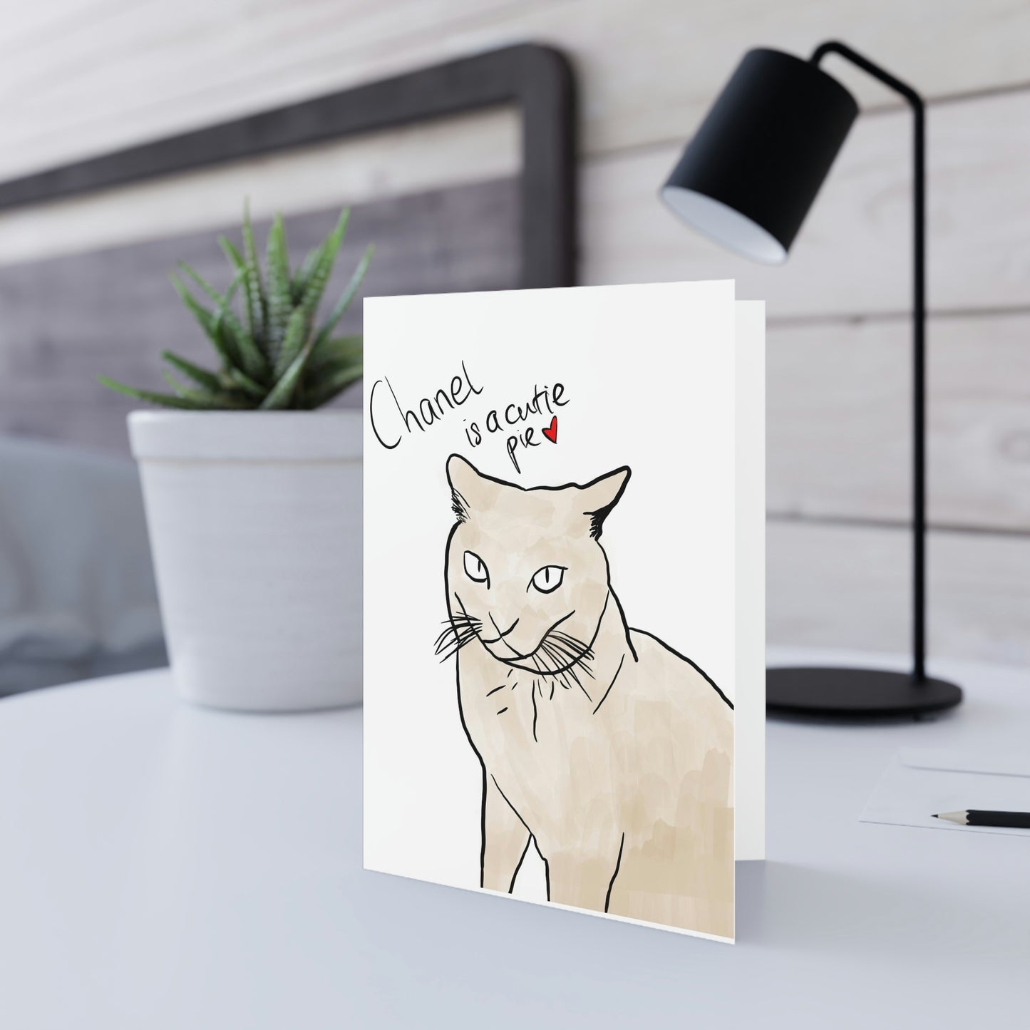 Chanel is a Cutie Pie | Greeting Card