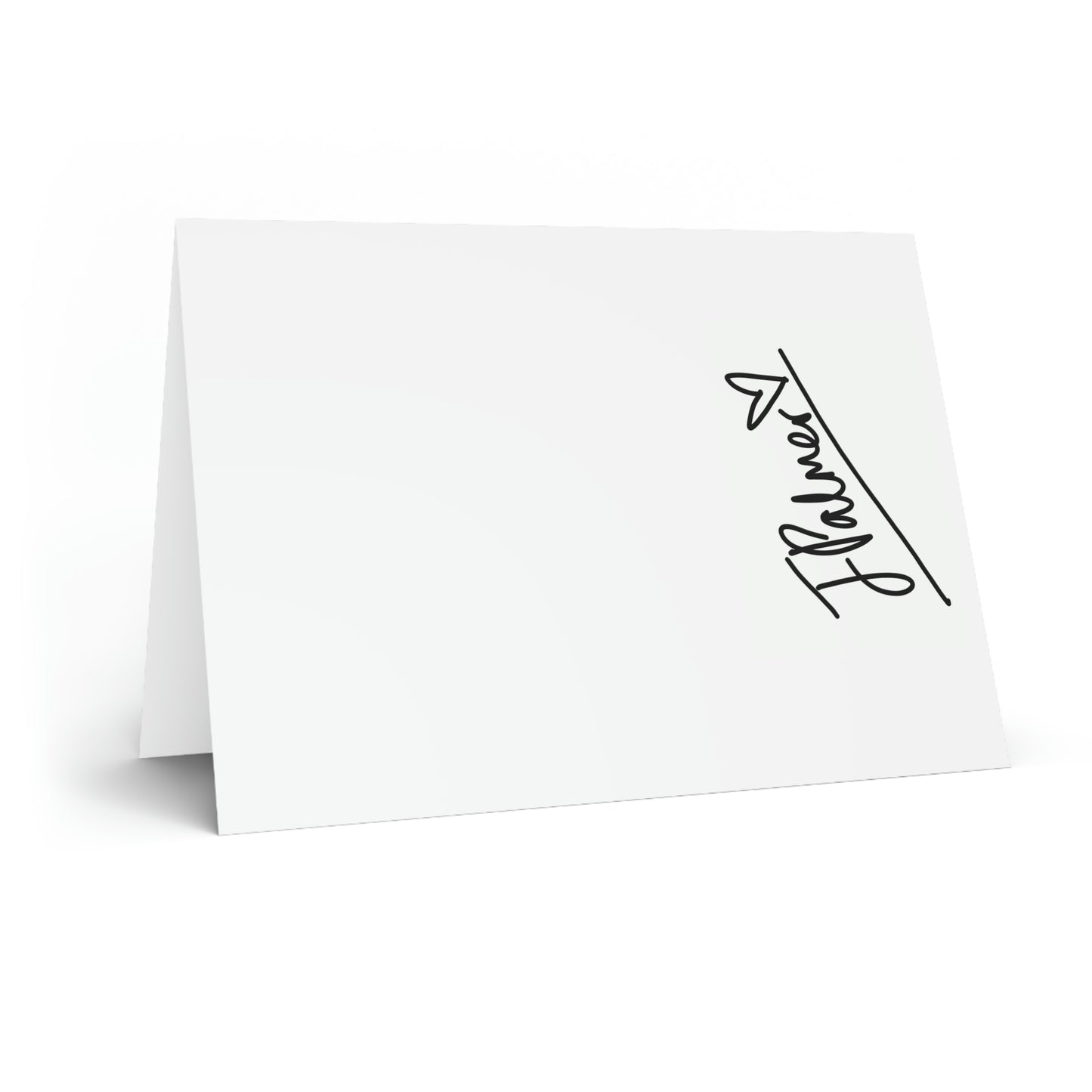 Hiding Cat | Greeting Card