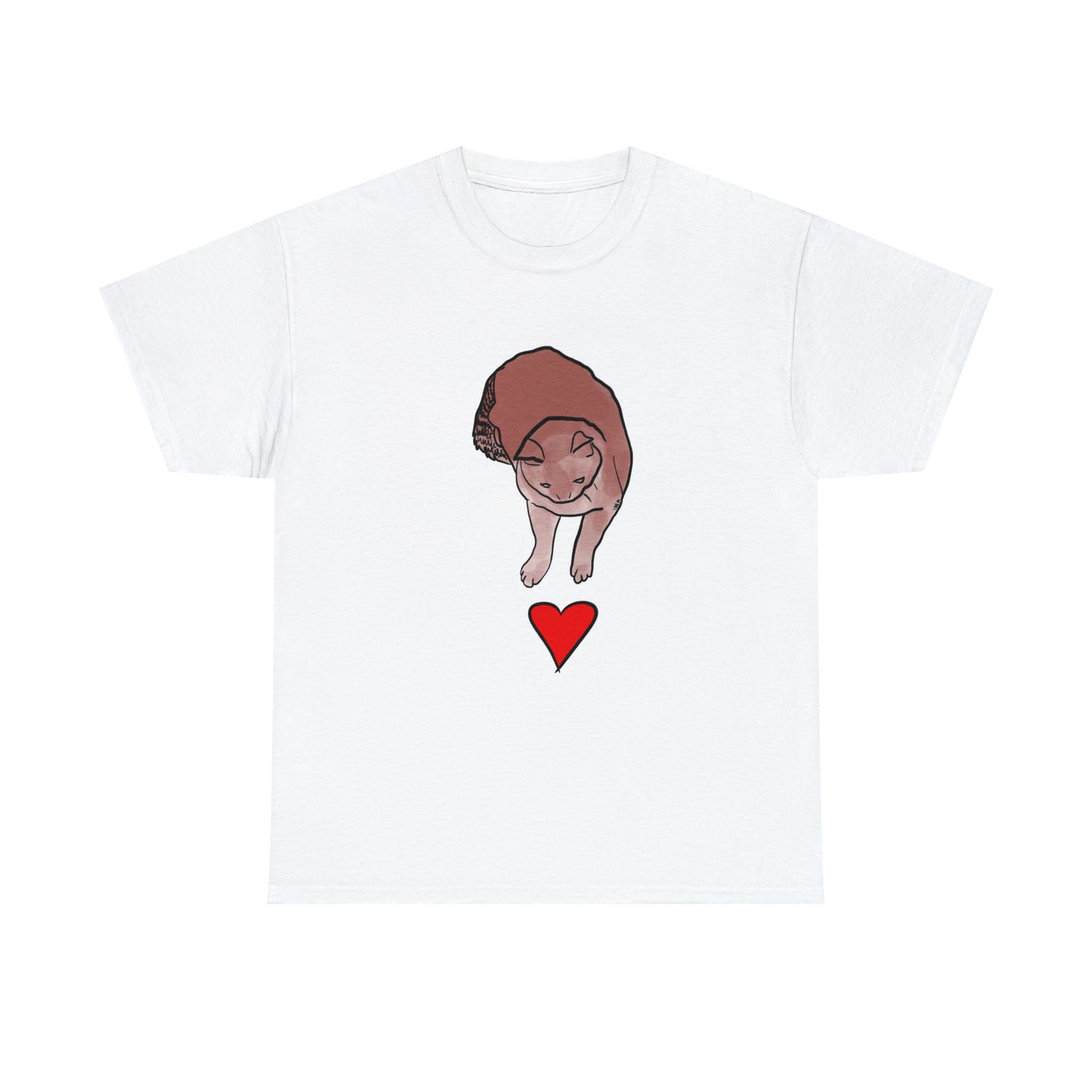 Coco Love T Shirt | Artist designed cat T-shirt | Jaya Palmer Art