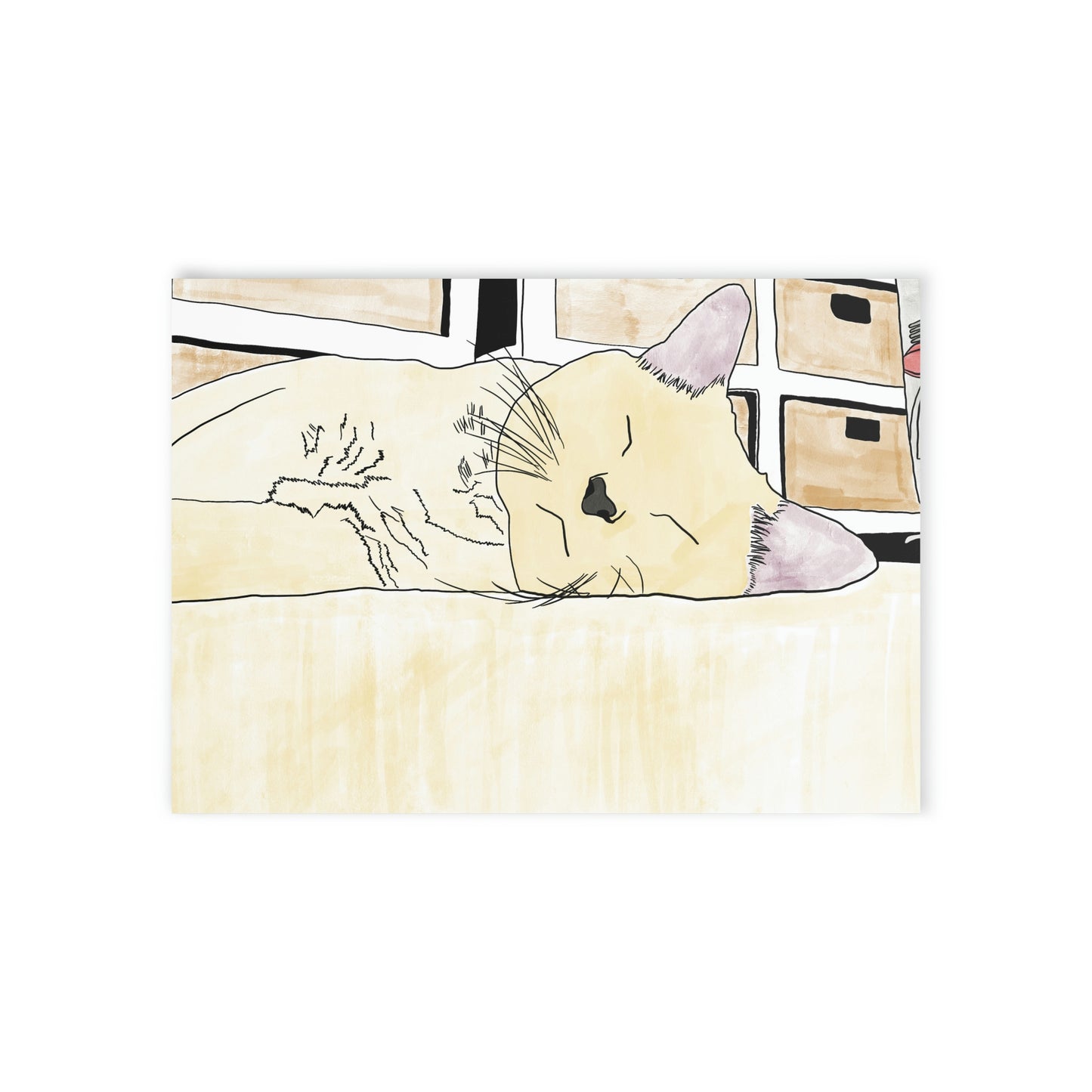 Sunshine Nap | Greeting Card