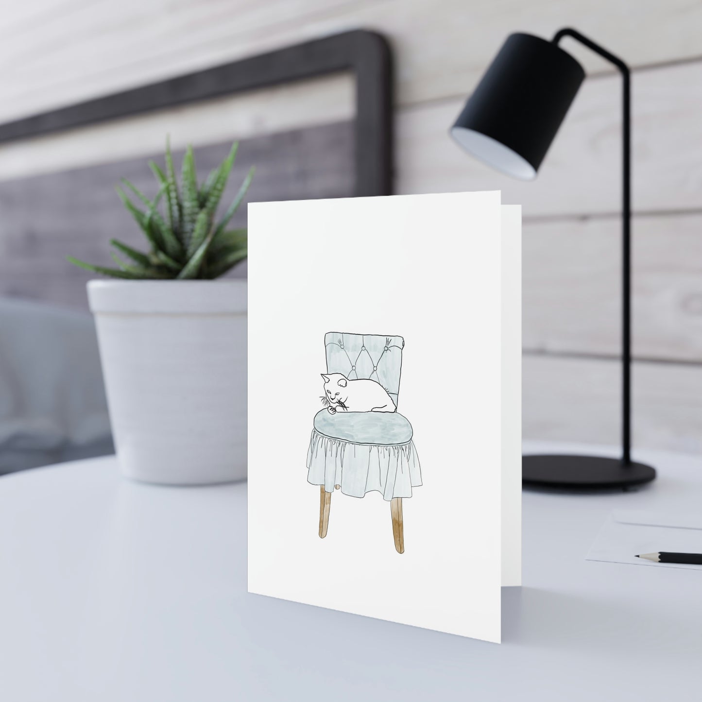 In the Boudoir | Greeting Card